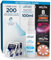 8 Piles puor Appareils Auditifs Taille 13 PR48 Orange + 200 Lingettes Nettoyantes Udiclean Format de Poche + Spray Nettoyant avec Brosse de Nettoyage Udinett 100ml - Kit Essential Clean