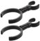 2pcs Multi Functional Microphone Clamp for Mandolins and Instruments Durable Clip Mic Holder with Stable Attachment for Live Performances and Recording Sessions