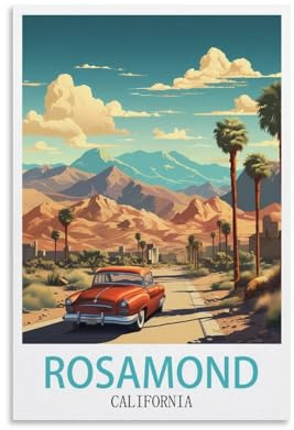 Rosamond California Papierpuzzle, 1000 Teile, geeignet für Erwachsene, Kinder und Familien, Stressabbau-Puzzle, 26 x 38 cm