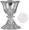 Rayher 3120022 Wachsmotiv: Kelch + Hostie, 6 cm, SB-Btl. 1 Stück, silb, Silber