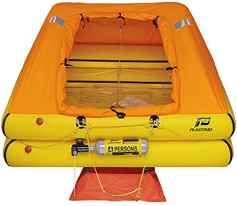 BAJO PEDIDO - (L) LIFERAFT CRUISER 4P STD CANISTER