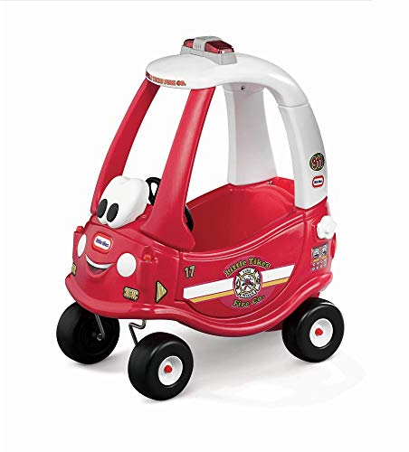 little tikes Cozy coupe Ride ‘n Rescue - Une voiturette d'enfant pour vivre de nouvelles aventures -Plancher détachable - Encourage les jeux créatifs - 18 mois à 5 ans 172502E3