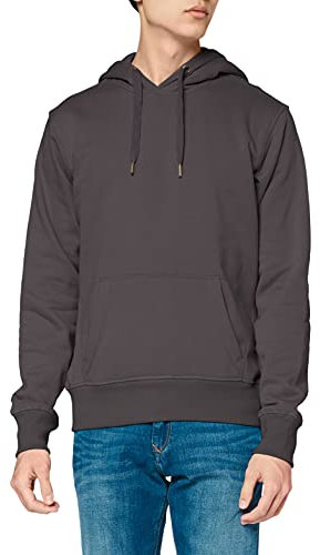 Stedman Apparel Herren Active Sweat/ST5600 Hooded Long Sleeve Sweatshirt Gr. L, schiefergrau
