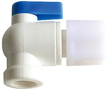Bbagua Llave 1/4 depósito ósmosis para equipos de Osmosis Inversa. Se puede utilizar para sistemas de ósmosis inversa o se puede utilizar para conectar una línea de refrigerador