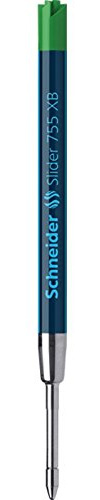 Schneider Lot de 3 RECHARGES Slider 755 pte Extra Large Grün