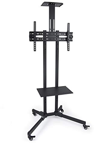 TOOQ FS1470M-B Support de Plancher pour Télévision/LED Noir