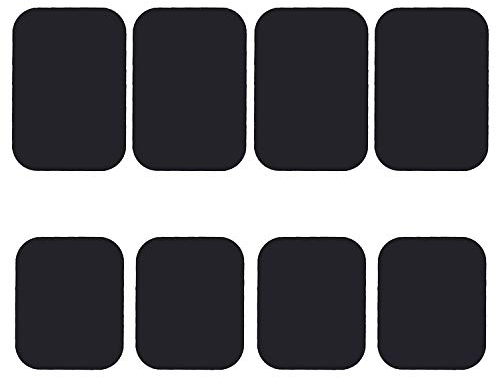Mount Metal Plate, Best Tek Phone Magnet Sticker, Metal Plate for Magnetic Mount 8 Pack