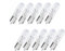 INION 10x Stück W1.2W T5 1.2W KFZ Auto Beleuchtung Glühlampe Glassockellampe Glühbirne Soffitte Autolampen