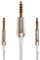 MEZE AUDIO | 99 Series Silver Plated Upgrade Balanced Cable 4.4mm Jack | Headphones HiFi Cable Replacement 4.4mm Male to Dual TS Mono 3.5mm Male Connector Plug | 1.2m/3.9ft