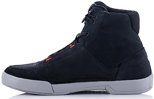 Alpinestars Herren 2512322-1054-9 Motorcycle Boot, Schwarzcool Greyfluo Red, 41 EU