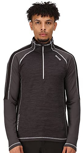 Regatta Herren Hepley Sweater, Ash/Dark Grey, 3XL