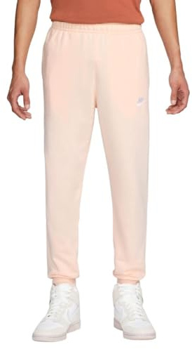 NIKE BV2679-838 M NSW Club JGGR FT Pants Men's Guava ICE/Guava ICE/White Size M
