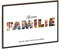 GRAVURZEILE Holzschild mit Foto - Familie Design - Personalisiert mit Namen und eigenen Fotos - Personalisiertes Foto Geschenk zum selbst gestalten für Sie & Ihn - DIN A4 Format - Farbe: Familie