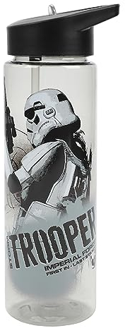 Star Wars Dark Vador & Stormtrooper Bouteille d'eau en plastique à paroi simple 700 ml