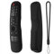 Silicone Remote Cover Compatitive with LG Magic Remote Control AN-MR21GA MR22GA MR23GN, Silicone Case for LG Smart TV Remote with Lanyard (Black)