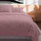 Soleil d'Ocre, Housse de Couette en Coton 57 Fils 240x220 cm UNI Vieux Rose