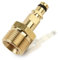 M22 Pressure Washer Plug To Quick Connect Coupler Adapter Brass M22 Washer Gun Hose Pipe Convert Tool for Karcher