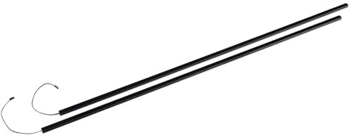 HOME DELUXE - LED Lichtleiste für Akustikpaneel NOX - Ergänzungsset M - 2 x 80 cm| LED Leiste, Beleuchtungsset, LED Streifen