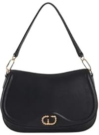GAUDI' Schultertasche für Damen mit Schultergurt V4AI11770, Schwarz