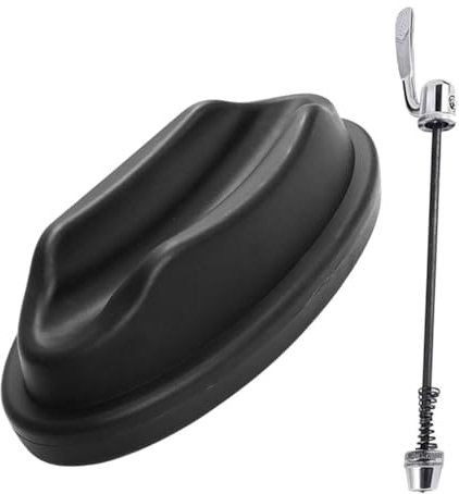 KOMBIUDA 1satz Indoor Fahrradtrainer Vorderrad Stabilitätsblock Riser Pad Mit Schnellverschluss Für Sicheres Und Bequemes Radtraining Zu Hause Freien