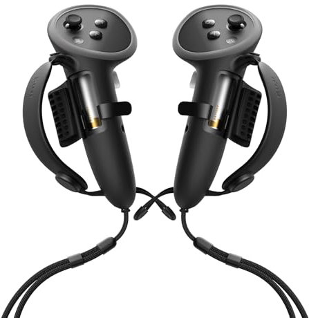 KIWI design G4 Max Verlängerte Controller-Griffe Kompatibel mit Meta Quest 3/3S, Geeignet für Größere Hände