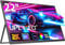 UPERFECT 22 2K Touchscreen Portable Monitor 2560x1440 QHD IPS-Mattbildschirm mit 180° Verstellbarem Ständer USB-C Mini HDMI Doppellautsprecher für Laptop PC PS4/5 Switch/Xbox, VESA-kompatibel