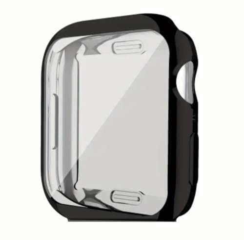 Apple Watch Series 7, 8, 9 41 mm e 45 mm pellicole protettive per schermo (nero, 45 mm)