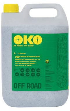 OKO Off-Road Tyre Sealant 5L – Heavy-Duty Puncture Protection for Tractors & Industrial Vehicles – Seals Up to 12mm – Long-Lasting, Non-Corrosive – Tubeless & Inner Tube Tyres