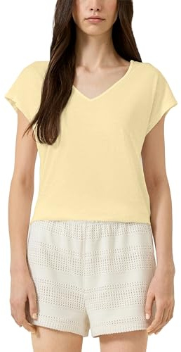 QS T-Shirt mit Spitzendetail