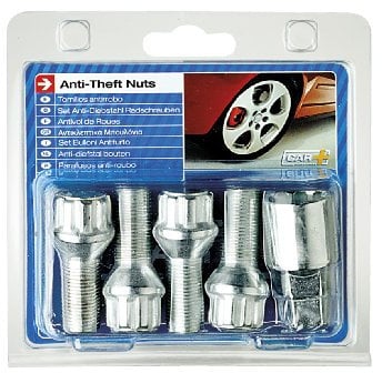 S SUMEX Atb2527 Tornillos Antirrobo Ruedas Tipo C (14X1,25 L27) Máxima Seguridad para tus Ruedas Fabricadas en Material de Alta Resistencia