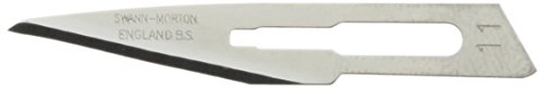 Swann-Morton ST11-Confezione da 100 lamelle sterili n ° 11