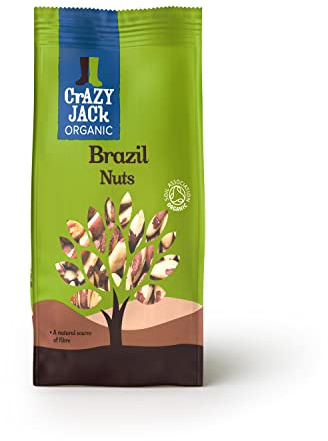 Crazy Jack Organic Brazil Nuts, 100g