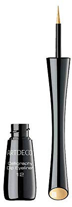 ARTDECO Calligraphy Dip Eyeliner - Feiner Eye Liner für exakte Lidstriche, wasserfest und langanhaltend - 1 x 2,5 ml