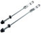CarbonEnmy Fahrrad Schnellspanner Bicycle Quick Release, Front and Rear MTB Road Bike Mountain Bike (Silber)