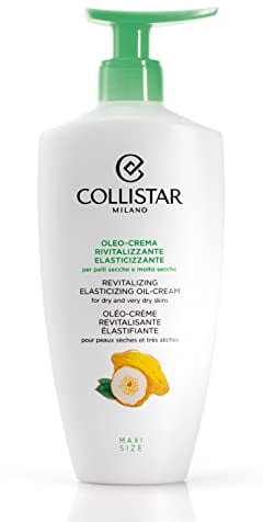Collistar revitalisierende, elastifizierende Oleo-Creme, leicht einziehende, elastifiziert und repariert die Epidermis, mit Aufhellungswirkung, für trockene und sehr trockene Haut, 400 ml