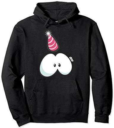 Augen mit Horn designed by NICI Pullover Hoodie