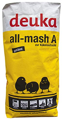 deuka All-mash A gekörnt o. Cocc. 25 kg Kükenfutter Pellets Kükenaufzuchtfutter