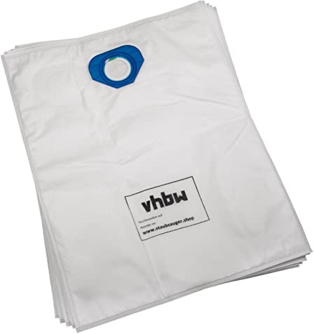 vhbw 5X Staubsaugerbeutel kompatibel mit BVC C 600, Compact 600, Junior, Junior Super, S 500, S 600, S 700, S 800 Staubsauger - Mikrovlies