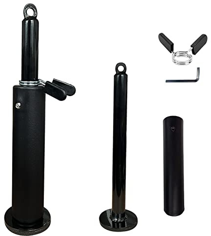 KORIKAHM Fitness Loading Pin for LAT Pulldown Cable Pulley System, Cable Machine Attachment Weight Pin fit 1 Inch and 2 Inch Olympic Plate for Strength Training
