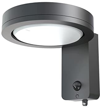 OPASOLAR Applique murale solaire LED 3200 lm - Angle réglable - Capteur de mouvement PIR - Étanche IP65 - Facile à installer sur la porte de la maison, jardin, cour, garage, terrasse