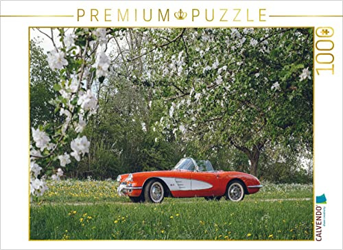 CALVENDO Puzzle Corvette C1 | 1000 Teile Lege-Größe 64 x 48 cm Foto-Puzzle für glückliche Stunden