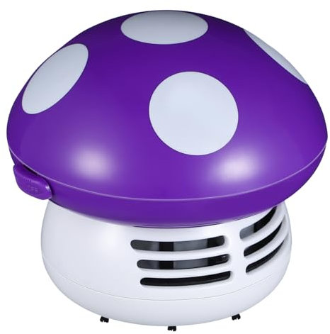 BESPORTBLE Mini Desktop Vacuum Cleaner Wireless Quiet Easy to Carry for Countertop Table Crumbs Dust Eraser Residue Lint Ashes Aa Batteries Operated for Usb Vacuum Cleaner