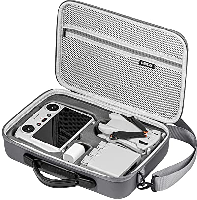 STARTRC Mini 3/Mini 3 Pro Tasche wasserdichte Hardshell Aufbewahrungs Koffer für DJI Mini 3 Pro Zubehör (Kompatibel mit RC Controller)