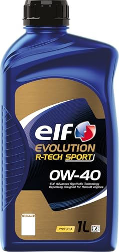 ELF Motoröl 0W-40 Evolution Motor Öl ACEA C3 R-Tech Sport 1L Kompatibel mit VW Golf 7 Schrägheck 5G1, BQ1, BE1, BE2 Golf 4 Schrägheck 1J1 Golf 6 5K1 Golf 5 Schrägheck 1K1 POLO 9N