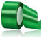 Geschenkband Grün 50 mm Breit,23 Meter Satinbänder Grün Stoff Schleifenband Kunsthandwerk, Kränze, Hochzeitsdekoration, Weihnachten, Haarbögen, Blumensträuße, Geburtstag und Geschenkverpackung