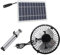 Ventilatore esterno ad energia solare, ventilatori per esterni | Ventilatore solare esterno pieghevole 10W Ventilatore da campeggio solare - Ventilatore a pannello solare con