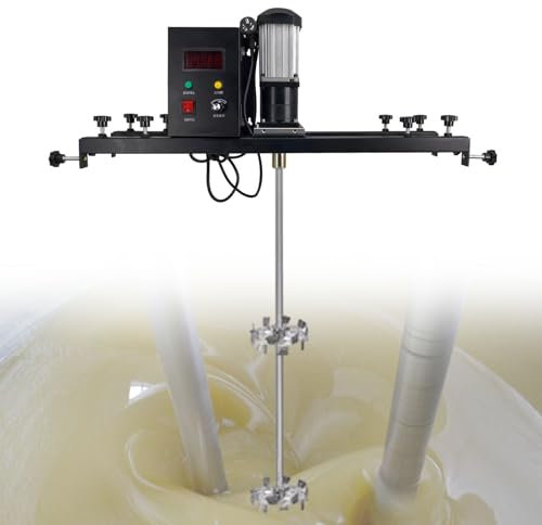 IBC Stand Agitator,45 Db Tank Mixer Machine, Paint Mixing Equipment for Dissolver Agitator,B