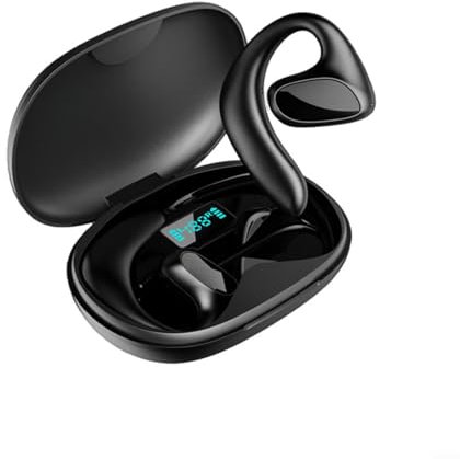 LVYXON Casque de traduction vocale avec traduction instantanée en 144 langues, sans fil et pratique, améliore votre expérience de communication mondiale (noir)