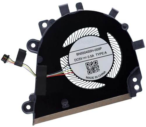 Deal4GO Ventilateur interne de processeur BN5804S5H-N00P de remplacement pour ordinateur portable Surface GO 1 2 3 (petit connecteur)