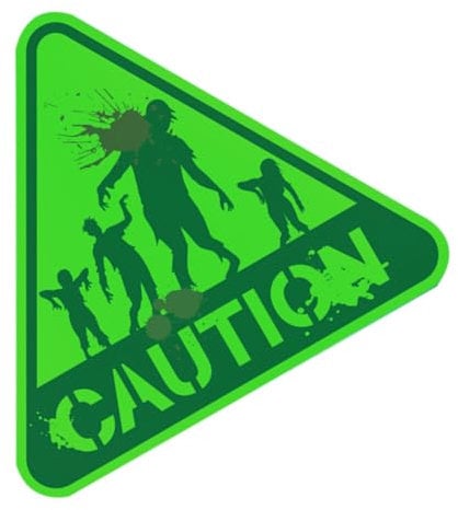 DOITOOL Halloween-party-aufkleber Wandtattoos Halloween- -banner Glücklich -haustür-banner -decke -kranz Warnschild-wandaufkleber Pvc Yellow